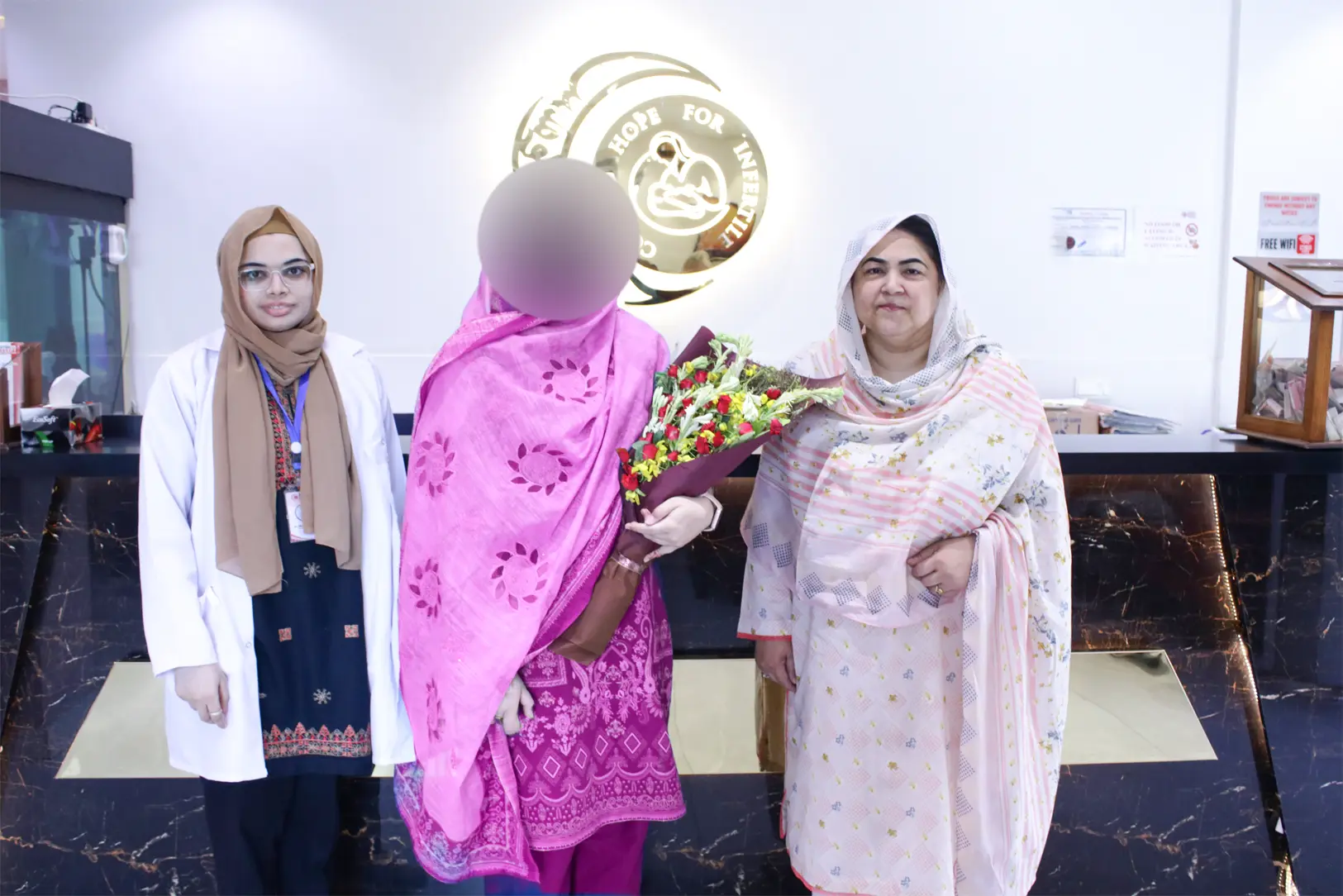 After 9 years of secondary infertility, Mr. & Mrs. Javad conceived through PGD and ICSI at Australian Concept Lahore under Dr. Shazia Ashraf’s care.