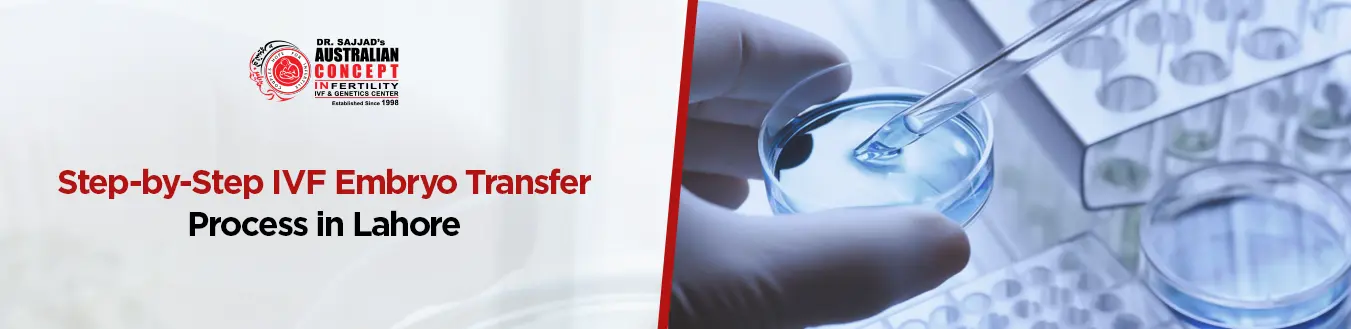 IVF Embryo Transfer in Lahore – Step-by-Step Process, Tips, and What to Expect