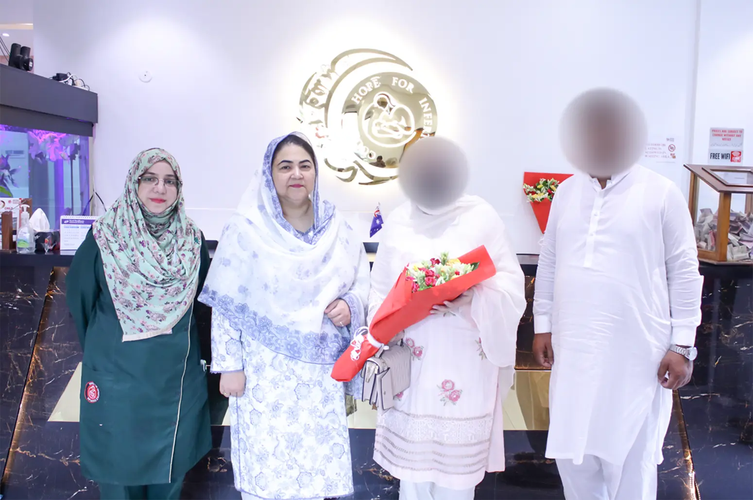 ICSI Positive Patient After 5 Years of Primary Sub-fertility at Australian Concept Infertility Medical Center Lahore