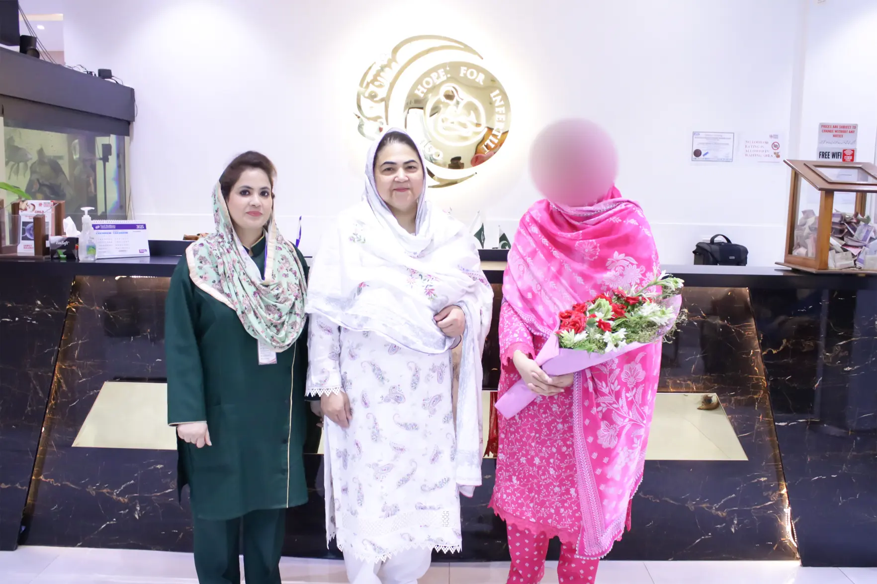 After 4 years of secondary sub-fertility, Mr. Waqas and Mrs. Saira conceived through PGD at Australian Concept Lahore under Dr. Shazia Ashraf’s expert care.