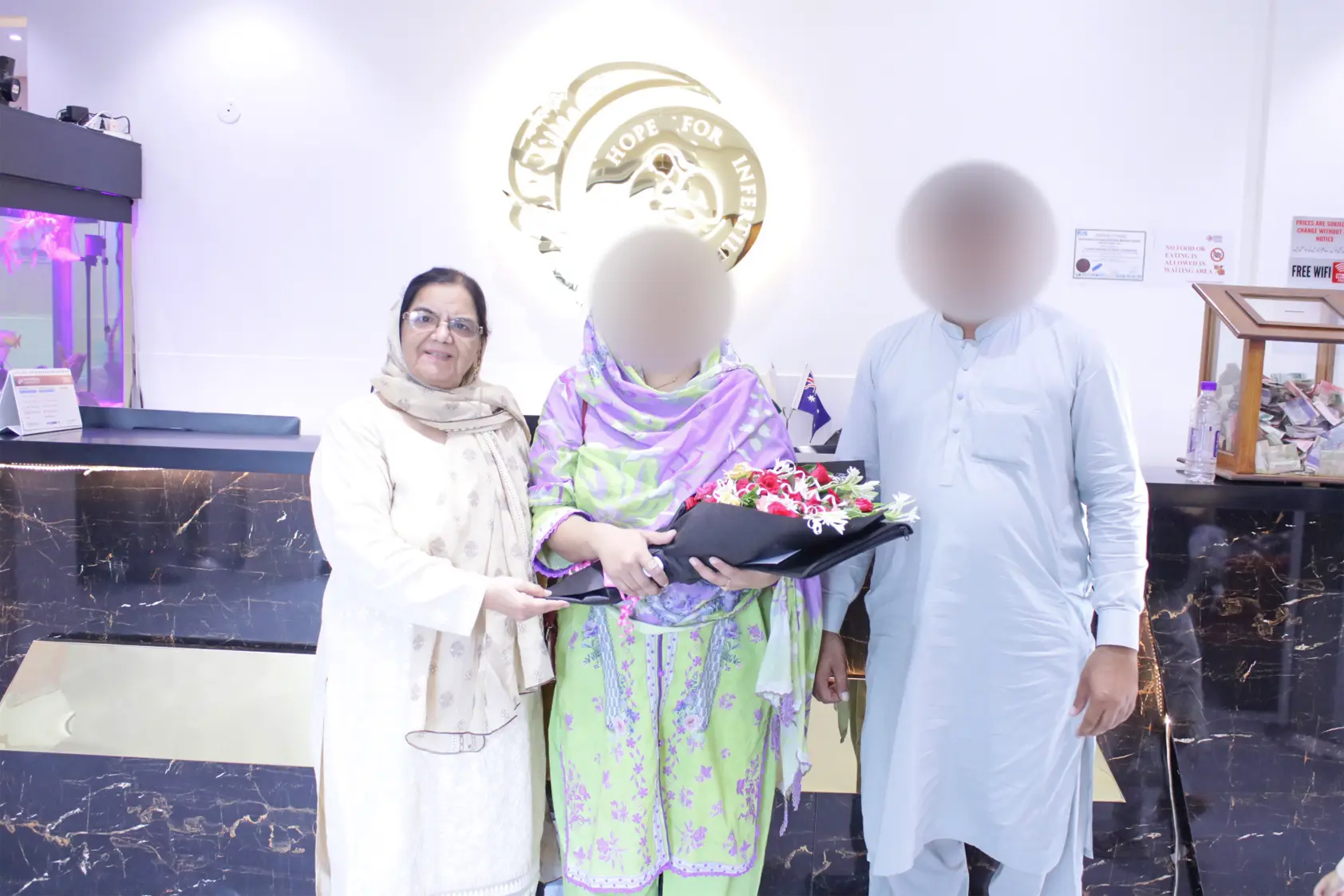 After 15 years of secondary infertility, a couple conceives through ICSI with PGD at Australian Concept Lahore under Dr. Safia Munir’s care.