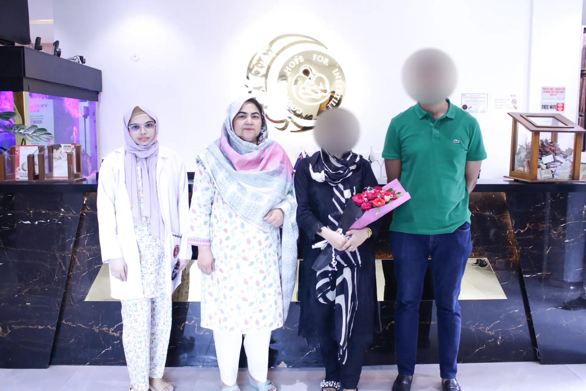 After 7 years of primary sub-fertility, Mr. & Mrs. Usman conceived through FET at Australian Concept Lahore under Dr. Shazia Ashraf’s expert care.