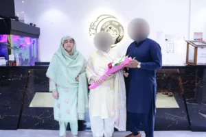 After 3 years of primary sub-fertility, Mr. Waseem and Mrs. Saba conceived successfully through ICSI treatment at Australian Concept Infertility Center Lahore.