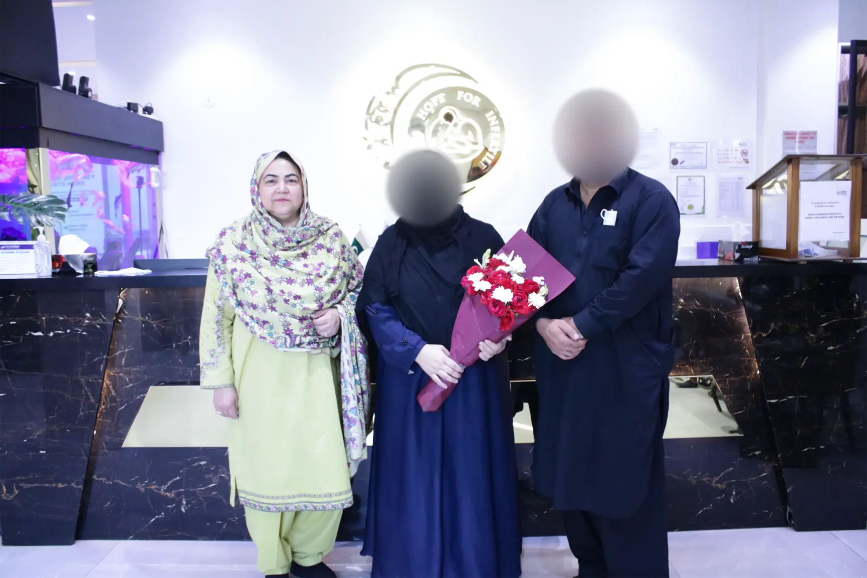 ICSI success story at Australian Concept Lahore where a couple conceived after 15 years of primary sub-fertility under expert care of Dr. Shazia Ashraf.
