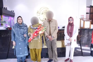 After 4 years of primary sub-fertility, Mr. Jawad & Mrs. Rabia conceived through ICSI at Australian Concept Infertility Medical Center Lahore.