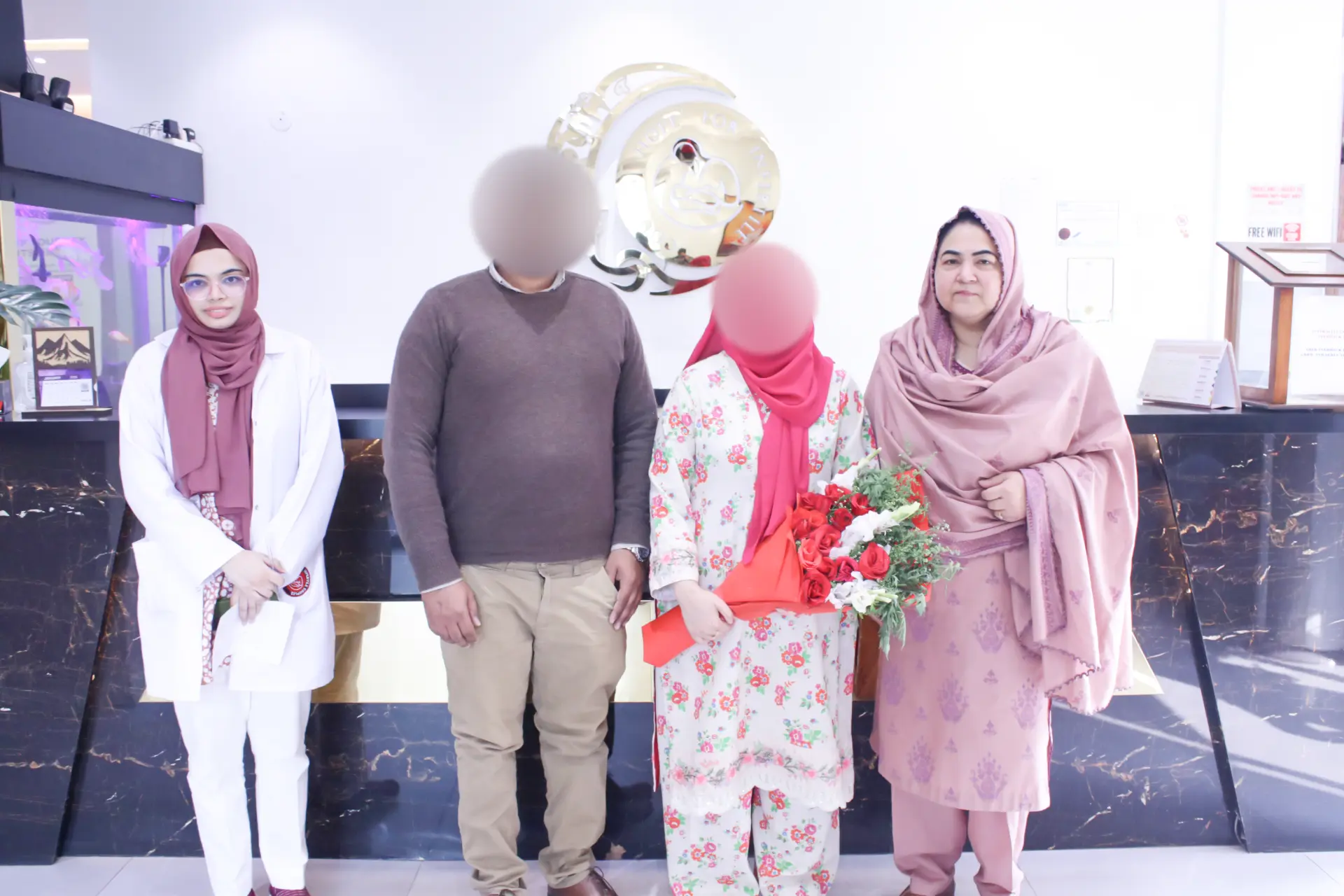 After 5 years of primary sub-fertility, the couple conceived successfully through ICSI treatment at Australian Concept Infertility Medical Center Lahore.