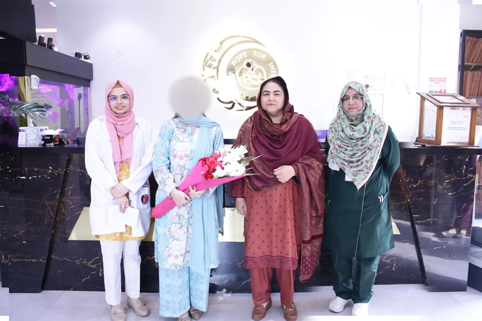 After 8 years of infertility, Mr. Shoaib and Mrs. Chandni conceived successfully through ICSI treatment at Australian Concept Lahore under Dr. Shazia Ashraf.