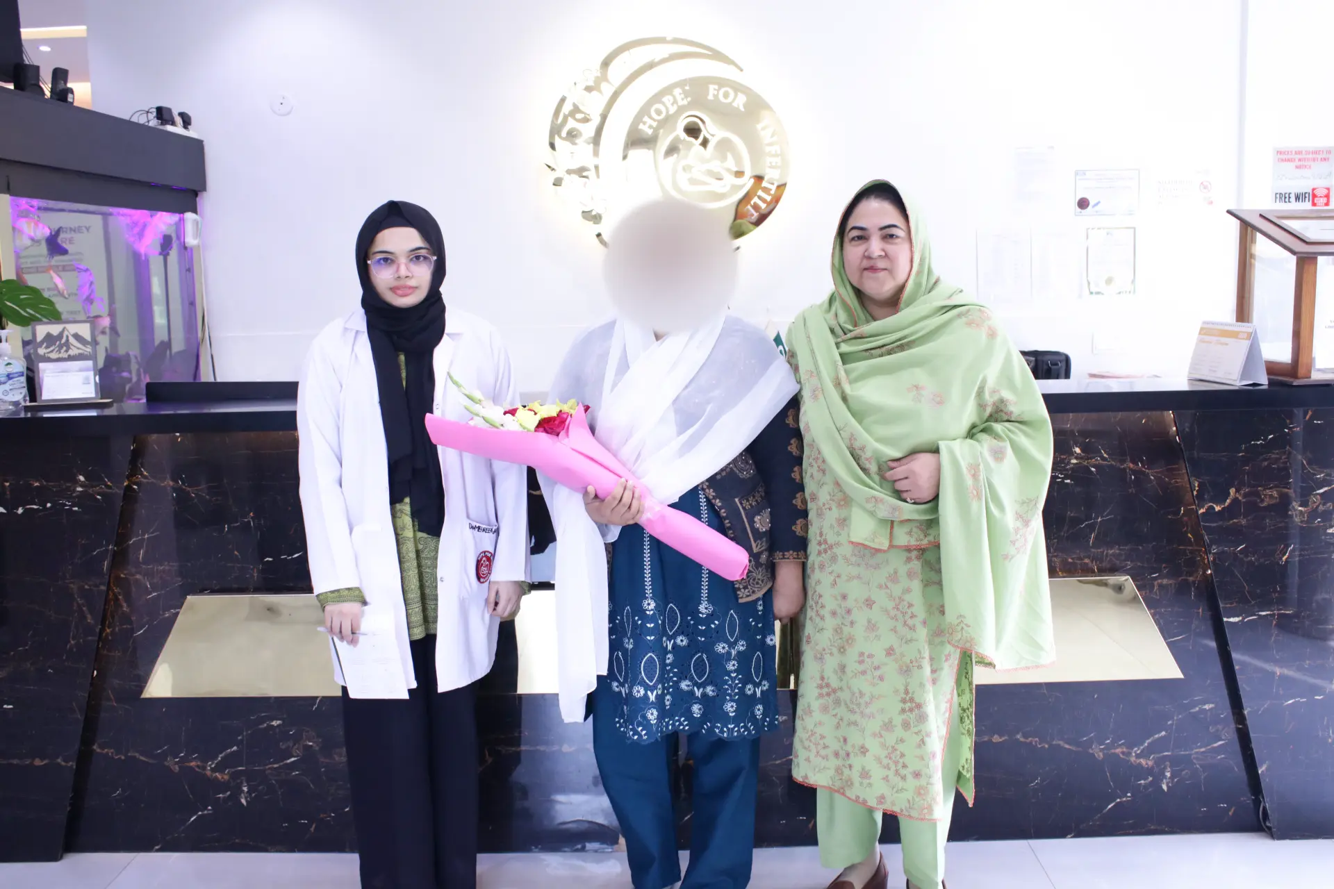 ICSI Positive Patient After 5 Years of Primary Sub-fertility at Australian Concept Infertility Medical Center Lahore
