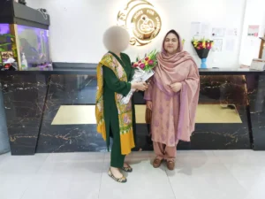 After 4 years of primary sub-fertility, Mr. Salman & Mrs. Hafsa conceived successfully through PGD at Australian Concept Infertility Medical Center, Lahore.