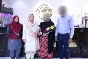 After 10 years of primary infertility, Mr. Babar & Mrs. Farina conceived successfully through ICSI at Australian Concept Infertility Medical Center.