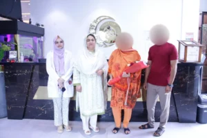 After 5 years of secondary infertility, a couple achieved pregnancy through ICSI at Australian Concept Lahore with expert care and guidance.