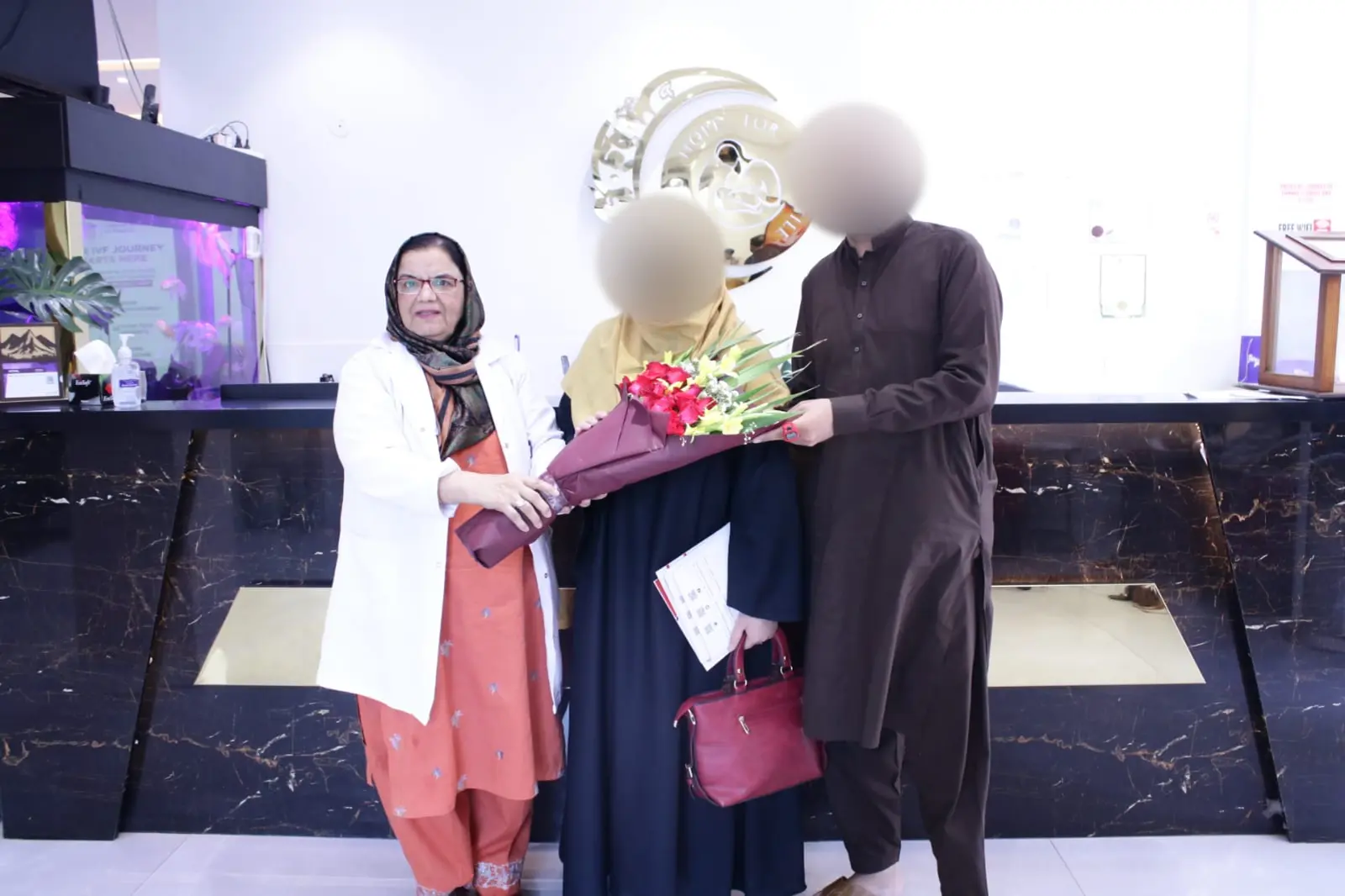 ICSI success story after 6 years primary sub-fertility at Australian Concept Lahore. Couple conceived after treatment under Prof Dr Safia Munir ICSI Baby!!