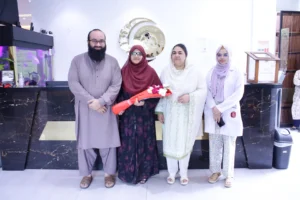 After 9 years of sub-fertility, couple conceives with PGT-A at ACIMC Lahore under Dr. Shazia Ashraf. A journey of hope and success.