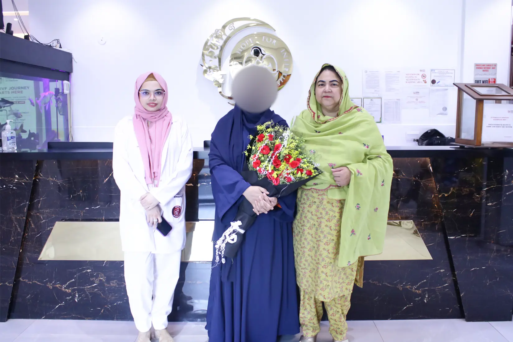 PGD success story after 11 years of infertility. Couple conceived at Australian Concept Lahore under Dr. Shazia Ashraf through advanced IVF treatment.